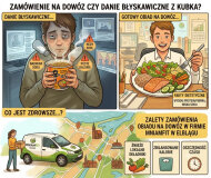 Obiad na dowóz w Elblągu czy danie błyskawiczne z kubka? Sprawdzamy, co naprawdę służy Twojemu zdrowiu