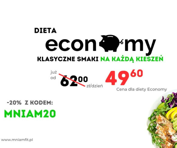 Dieta pudełkowa na dowóz i na każdą kieszeń. Poznajcie zalety Economy Mniam Mniam Fit